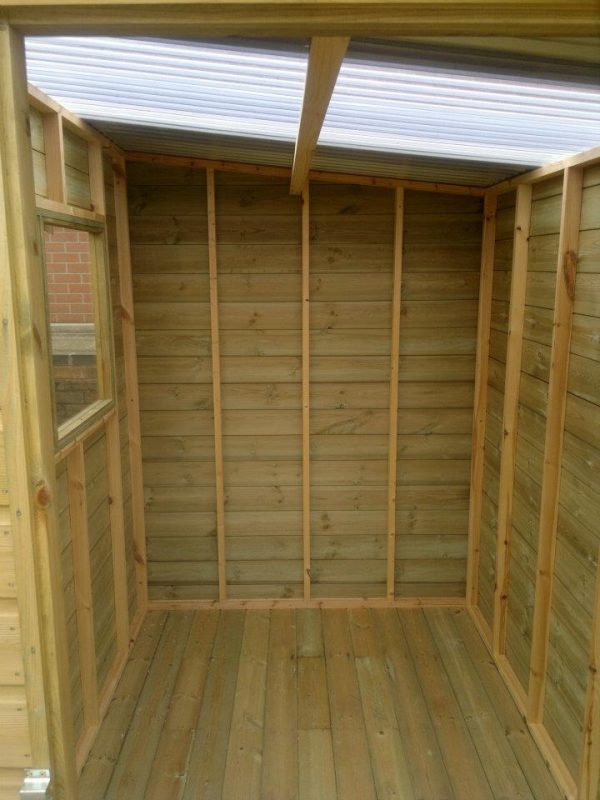 pent shed