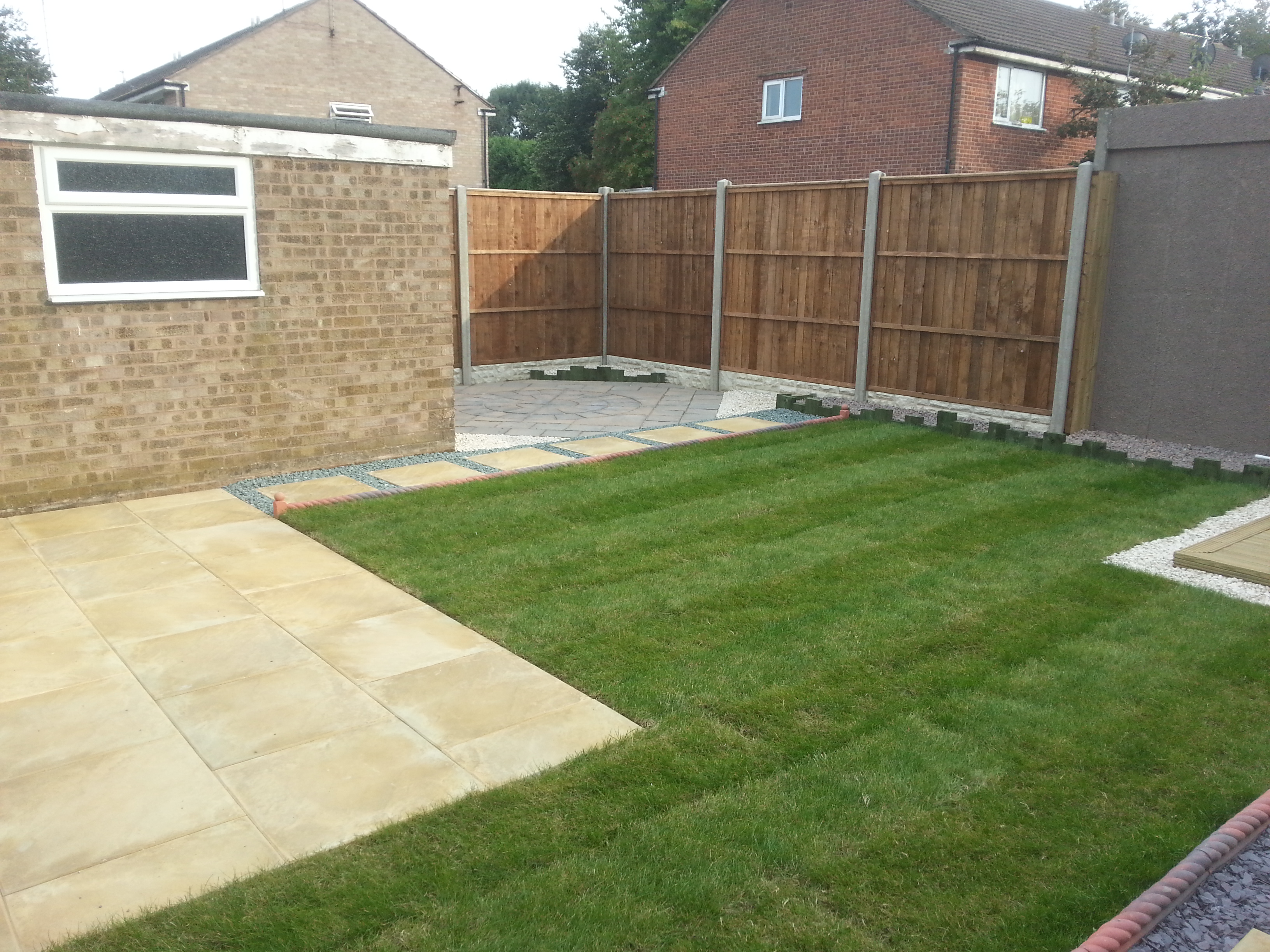 Garden Landscaping - Leicester Sectional Buildings
