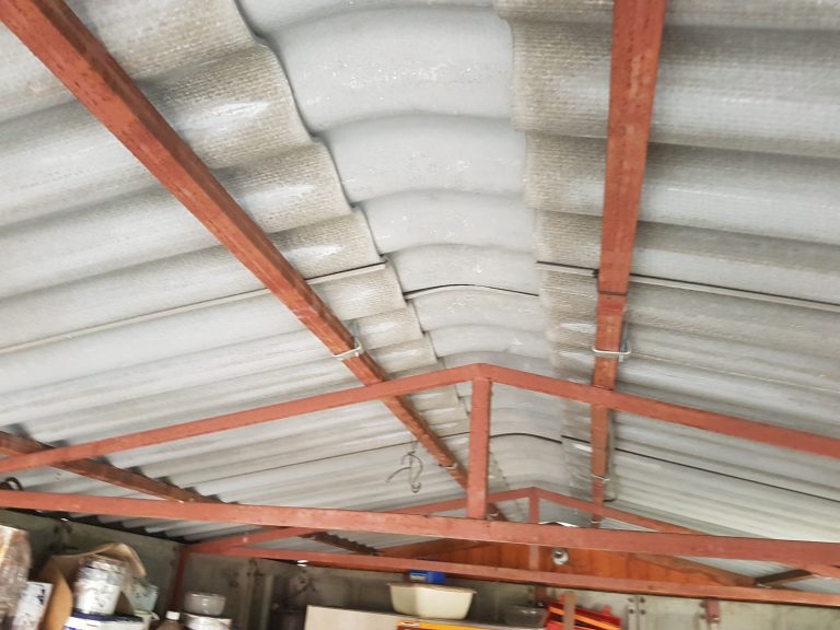 Corrugated Garage Roof Replacement Leicester Sectional Buildings