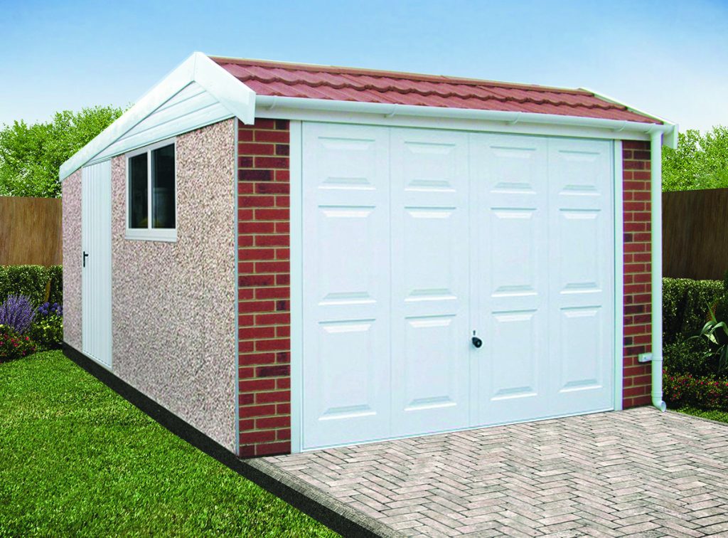 Mansard Deluxe Garage Leicester Sectional Buildings