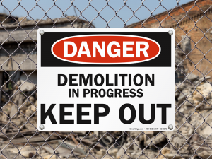 Demolition and Removal